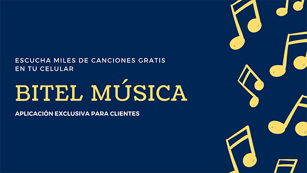 bitel música gratis 2018-2019