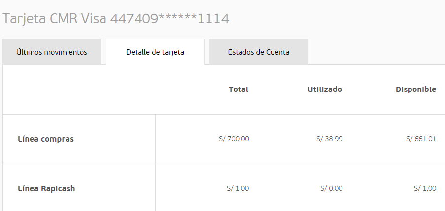estado de cuenta cmr banca por internet